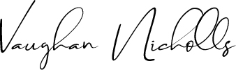 Vaughan Nicholls signature
